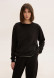 Banana color women's basic three-thread sweatshirt